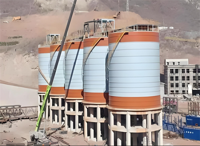 兰溪高架钢板仓