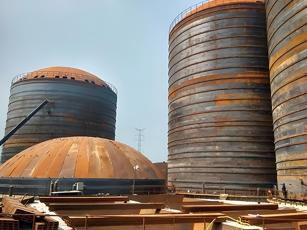 兰溪焦粉钢板仓